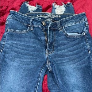 american eagle skinny jeans!